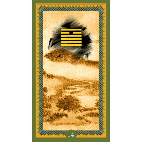 I Ching de Isa Donelli publicado pela Lo Scarabeo - Hexagrama 14