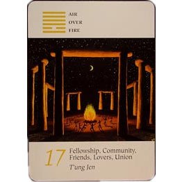 I Ching of the Goddess | Carta 17